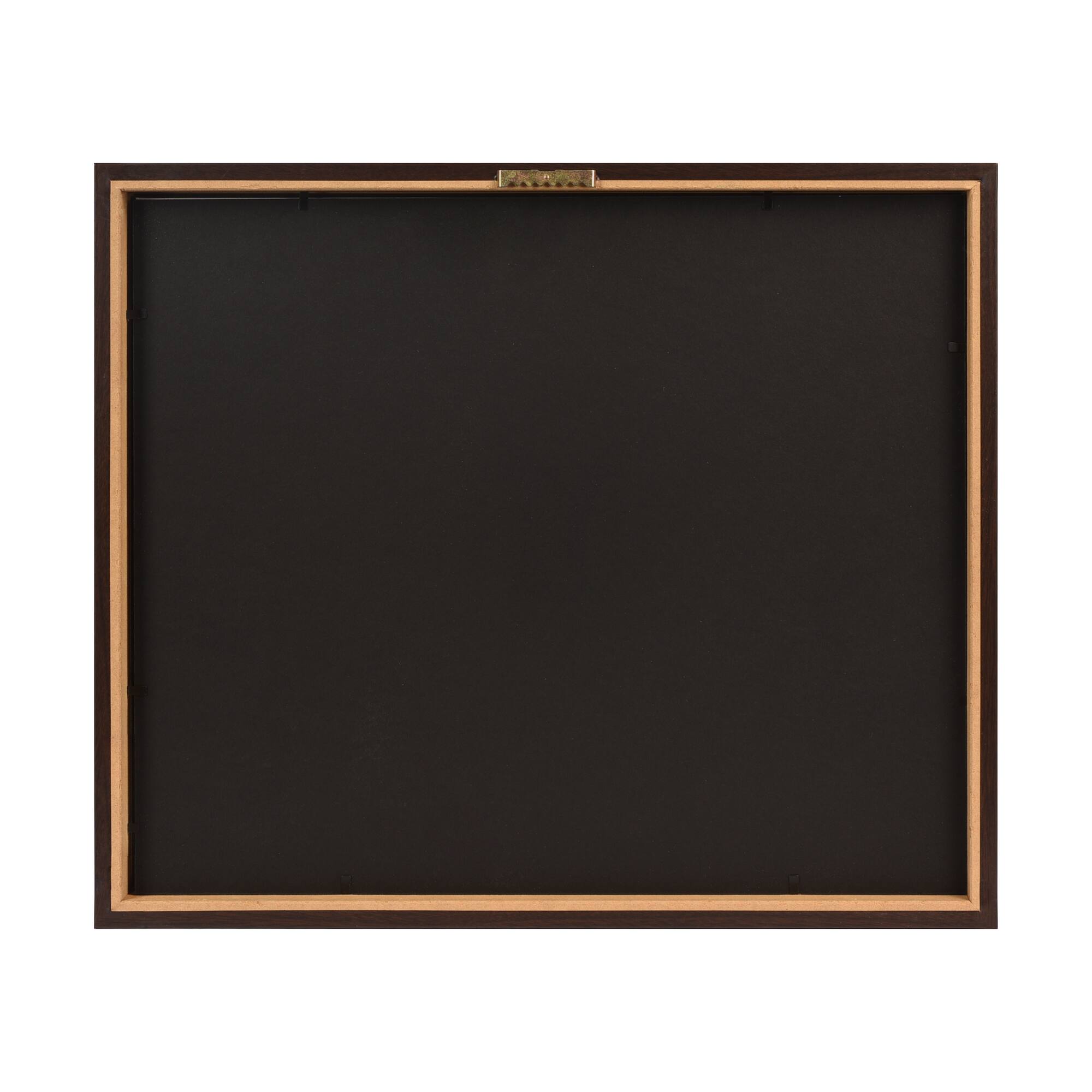 6" x 8" Walnut Document Frame with Triple Mat by Studio Décor®